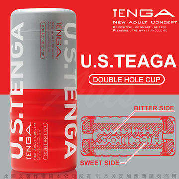 日本TENGA 陰部+後庭 雙頭2用型自慰杯 US加大款 TOC-104US
