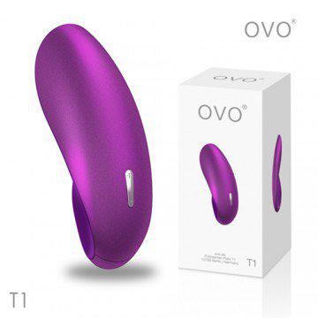 德國OVO-T1 動感跑車 5段變頻 精品 震動按摩器-紫色