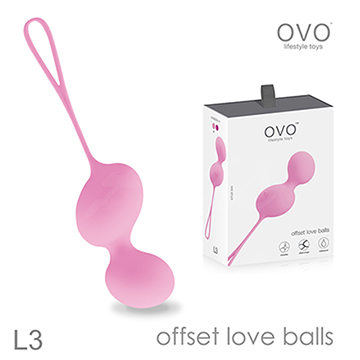 德國OVO L3 凱格爾訓練聰明球 粉