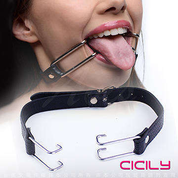 虐戀精品CICILY 強制張口器 口塞強制口交 SM男女奴調教用品