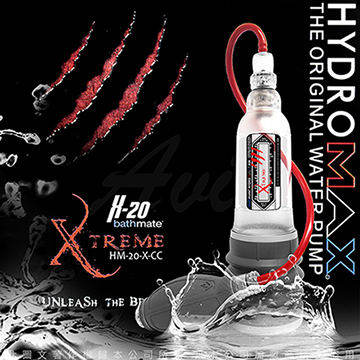 英國BATHMATE HYDROMAX X20 XTREME 大力士鍛鍊水幫浦終極訓練器 透明白 豪華極致款 HM-20-X-CC