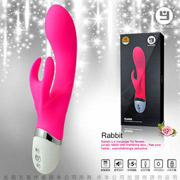 WOWYES 極樂之兔 Rabbit 5段變頻 G點按摩棒 玫紅