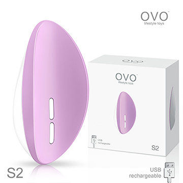 德國OVO S2 利浦 7段變頻 多功能 陰蒂刺激震動按摩器 充電式 粉色