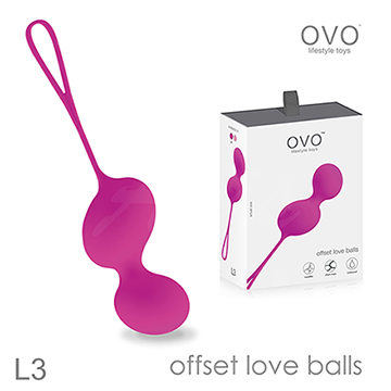 德國OVO L3 凱格爾訓練聰明球 桃紅
