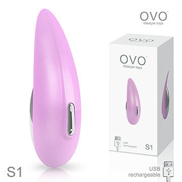 德國OVO S1 察爾 7段變頻 多功能 陰蒂刺激震動按摩器 充電式 粉色