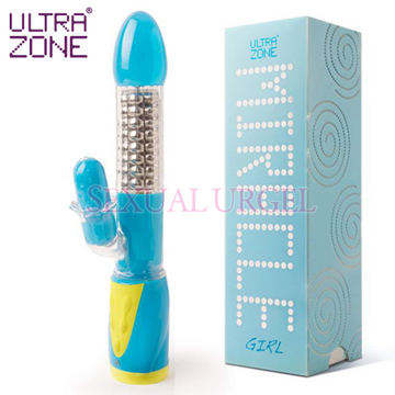 美國Ultrazone-MIRACLE 俏皮小花仙 6X3變頻滾珠按摩棒