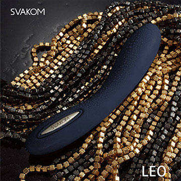 美國SVAKOM Leo 裏奧 智能模式 6段變頻 長效功能 大型G點按摩棒 經典黑