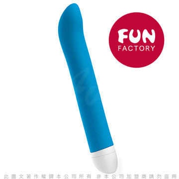 德國FUN FACTORY JOUPIE 朱迪 火炮三兄弟之逍遙騎士 G點震動防水靜音按摩棒 藍