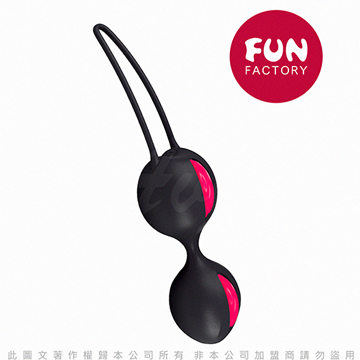 德國FUN FACTORY DUO 女性情趣凱格爾聰明球 雙球 黑